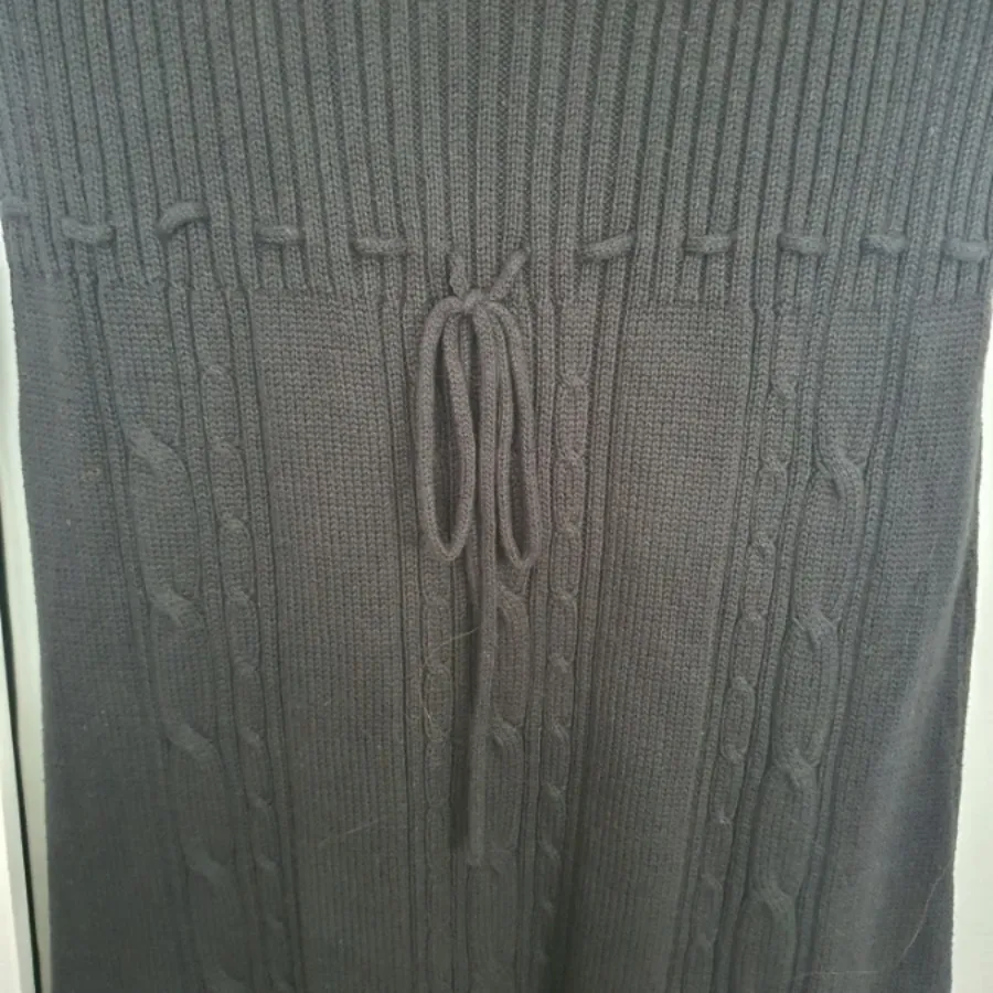 پیراهن کوتاه بافت مشکی