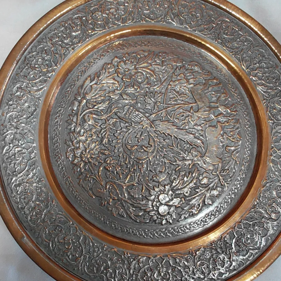 دیوارکوب مسی قدیمی