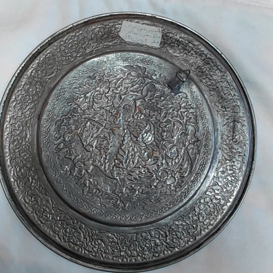 دیوارکوب مسی قدیمی