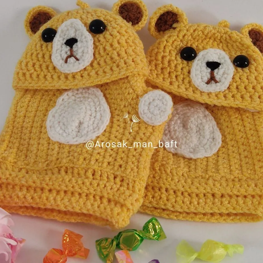 دستکش ژورنالی خرسی