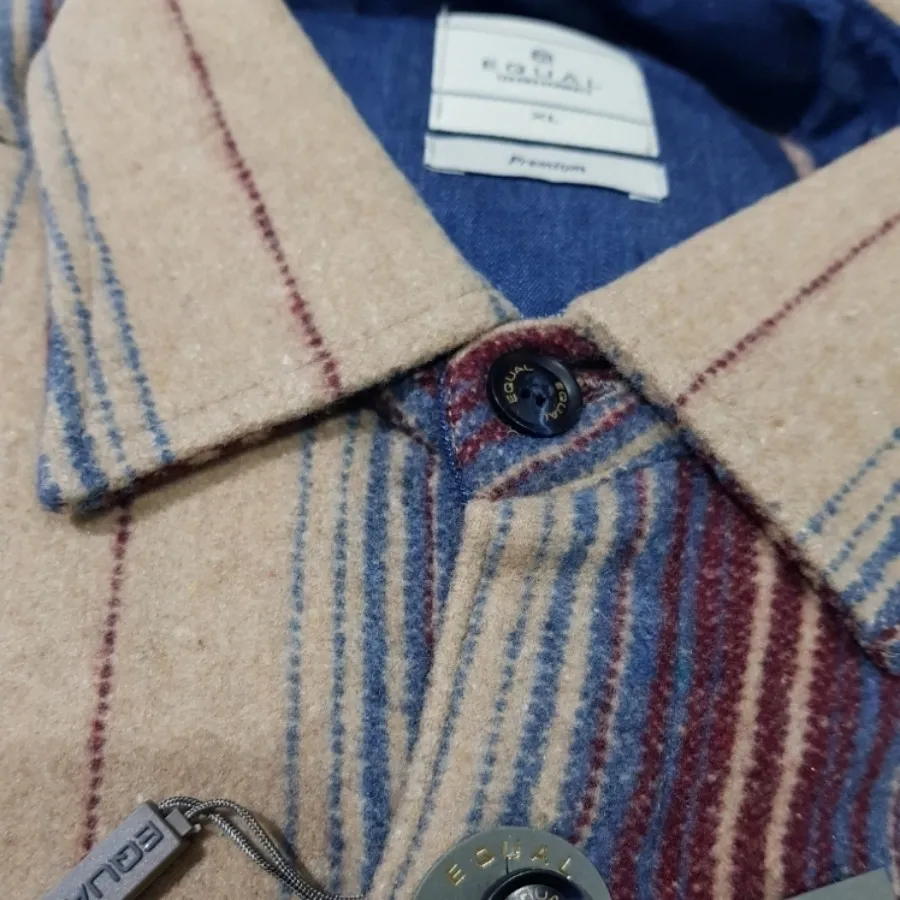 پیراهن پشمی راه راه