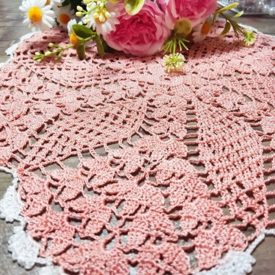 رومیزی ابریشم بافی