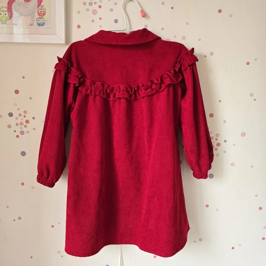 پیراهن دخترانه کبریتی