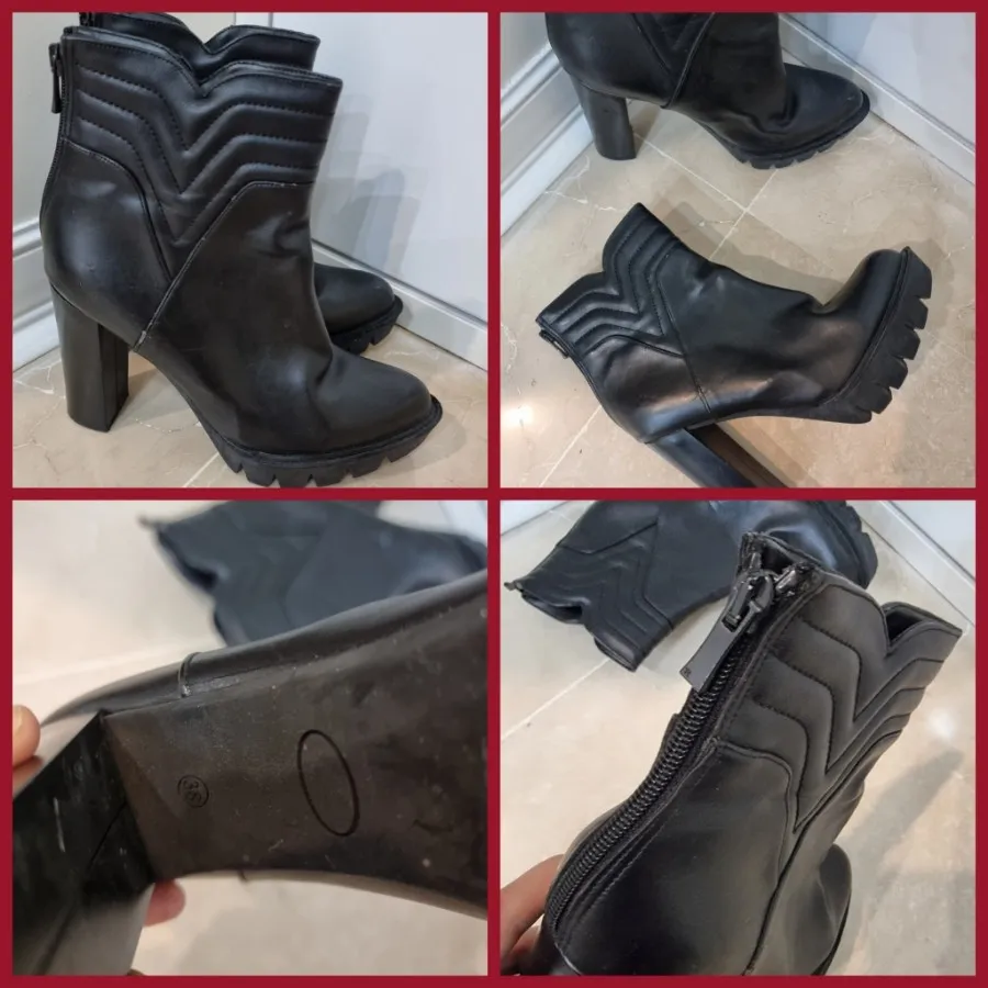 نیم بوت مشکی