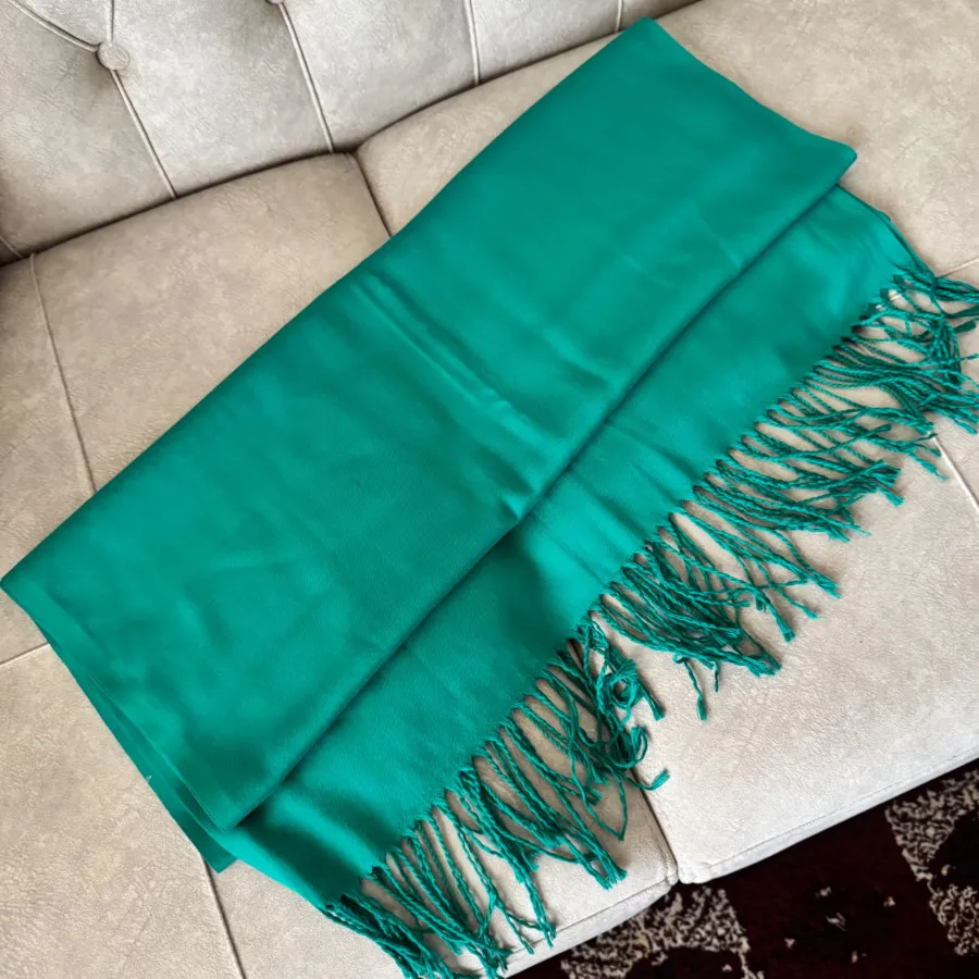 شال ضخیم سبز