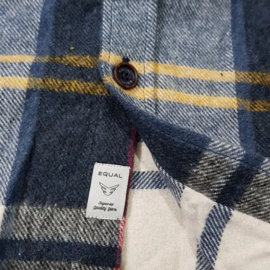 پیراهن پشمی چهارخانه