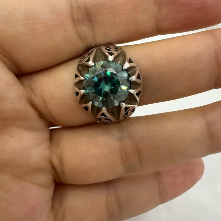 انگشتر نقره مردانه