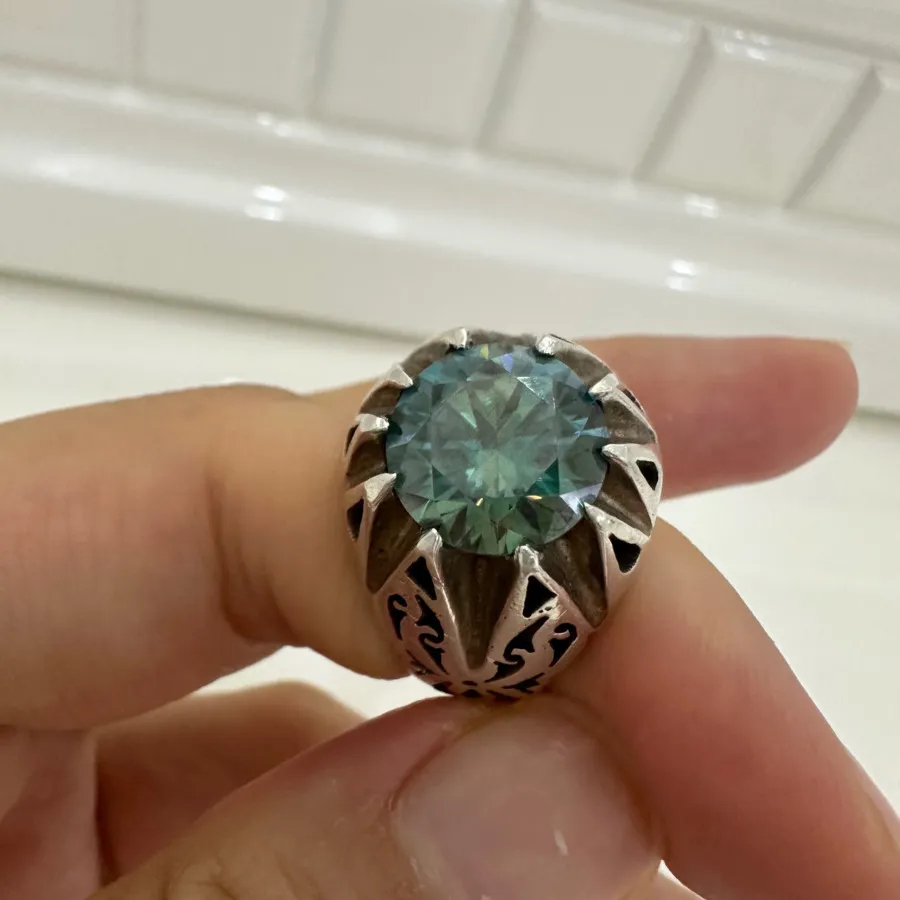 انگشتر نقره مردانه