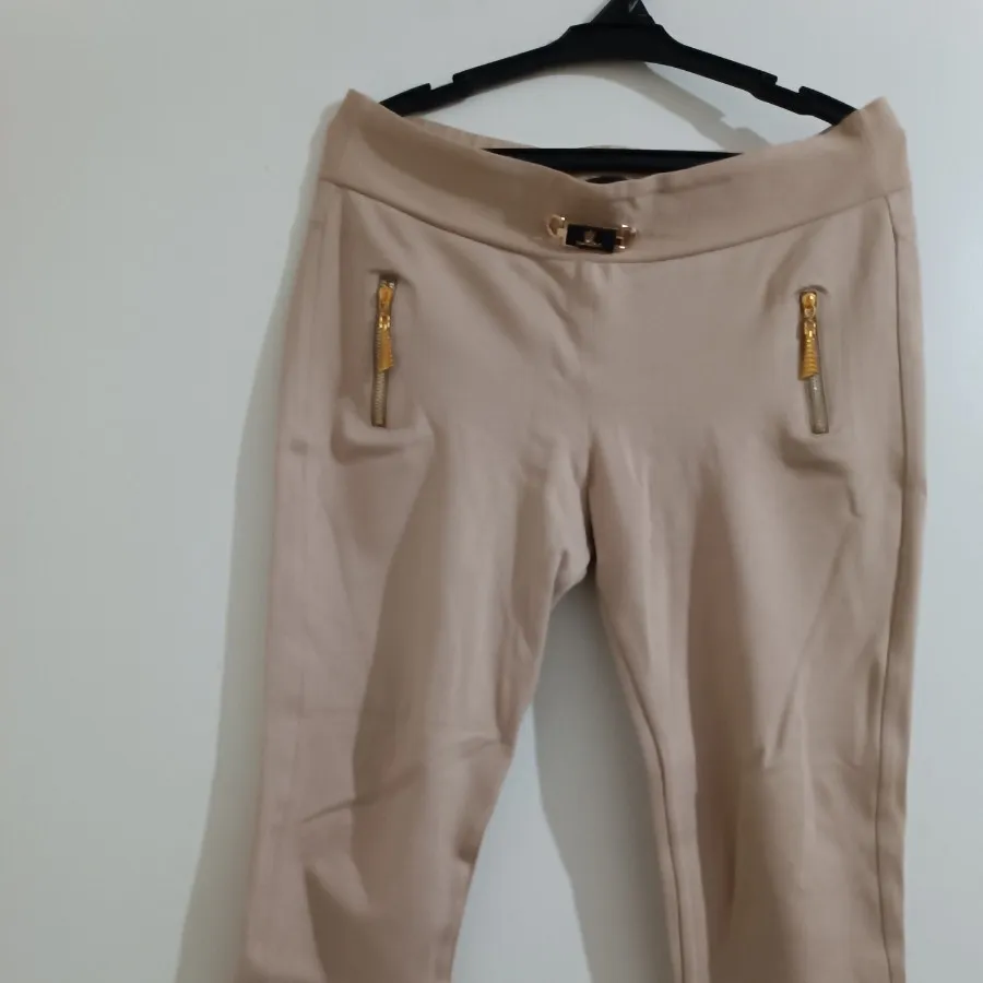 دامن لینن زردکمربنددار