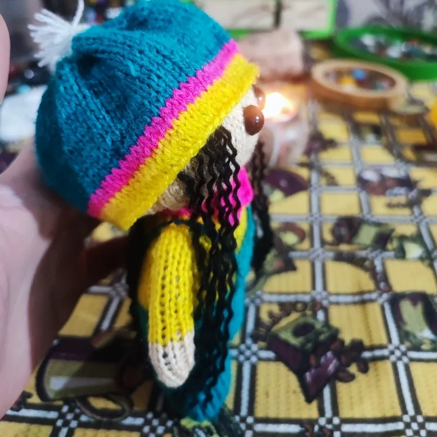 عروسک روسی بافتنی