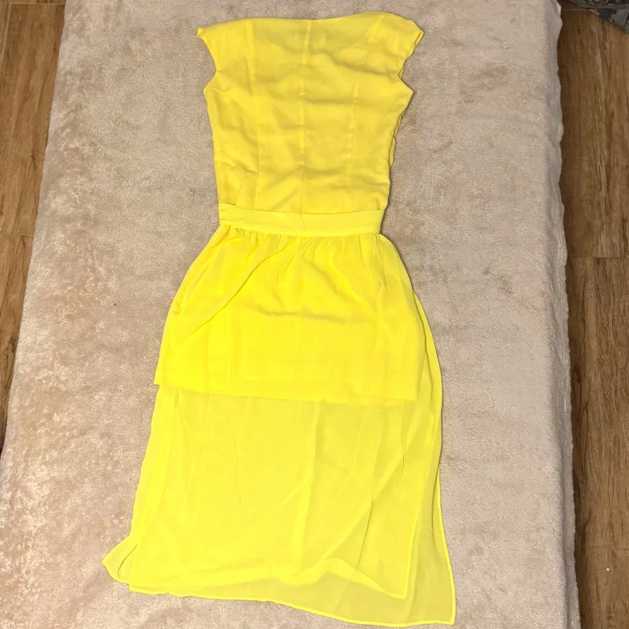 پیراهن حریر دو دامنه