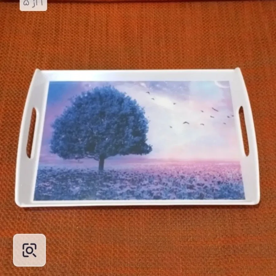 سینی ملامین طرح غروب