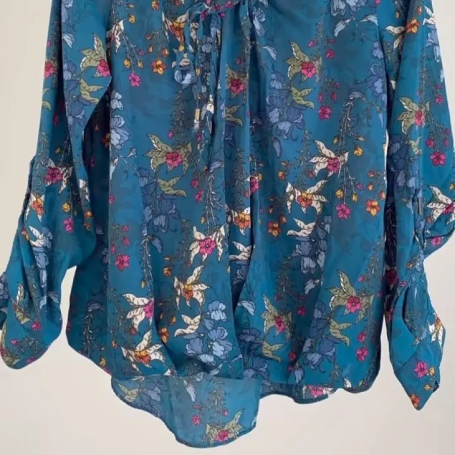 شومیز گلدار مجلسی