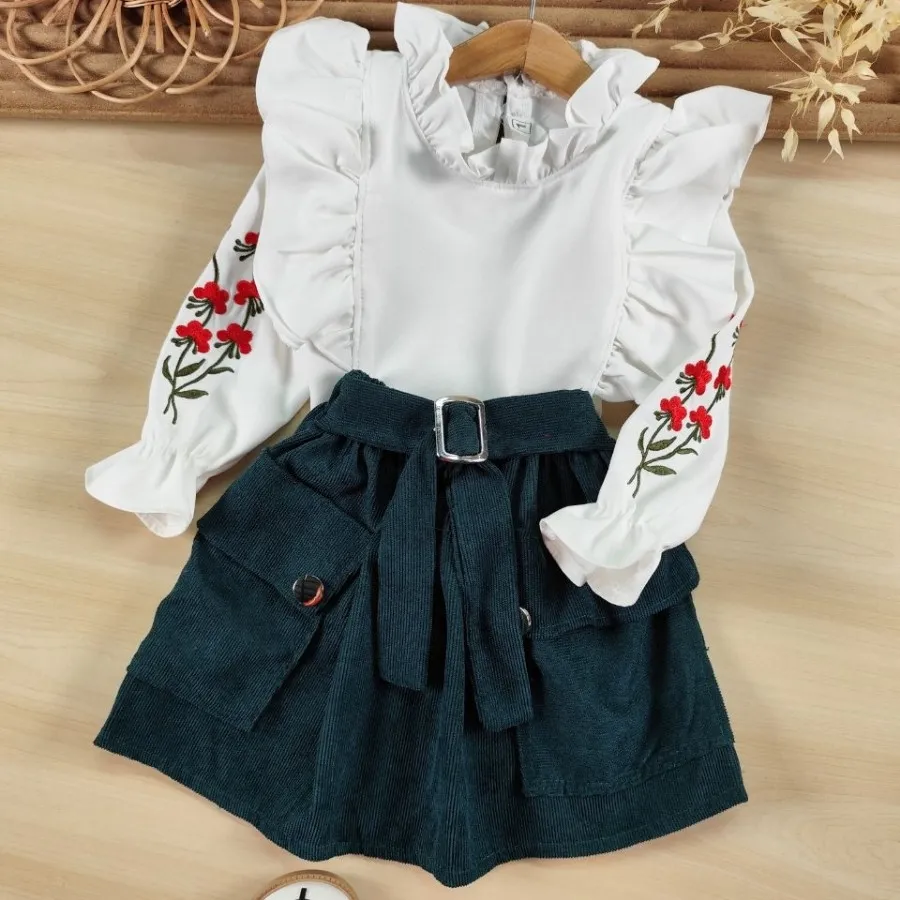 شومیز دامن یلدایی شکوفه ق