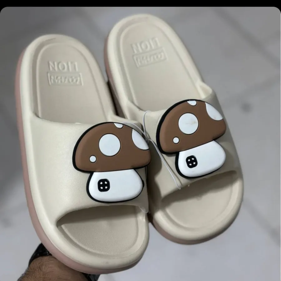 دمپایی طرح قارچ