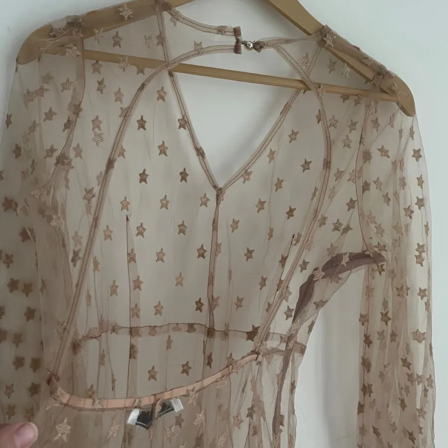 پیراهن توری ستاره ای