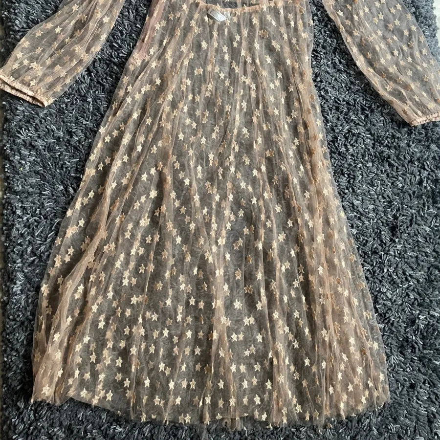 پیراهن توری ستاره ای