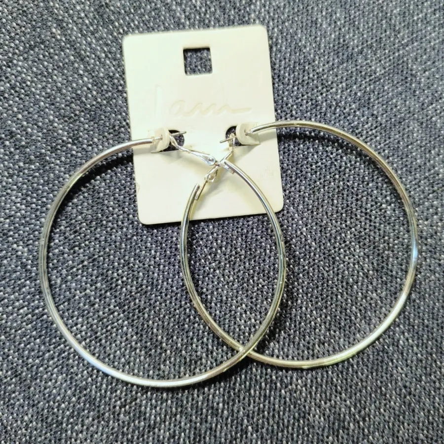 گوشواره هوپ سایز بزرگ