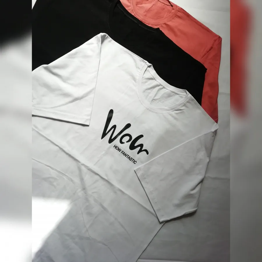 تی‌شرت لانگ نخ پنبه