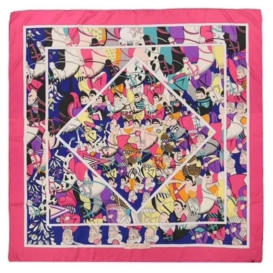 روسری ساتن ابریشم 120