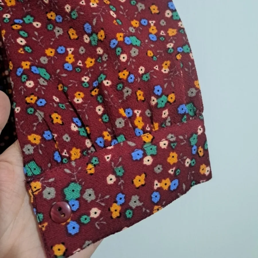 پیراهن مهمانی گل گلی