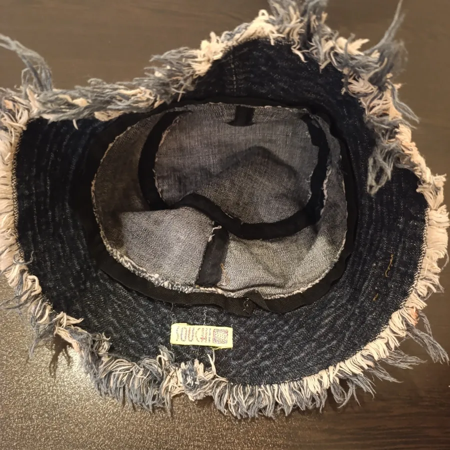 کلاه باکت  زنانه  مدل جین