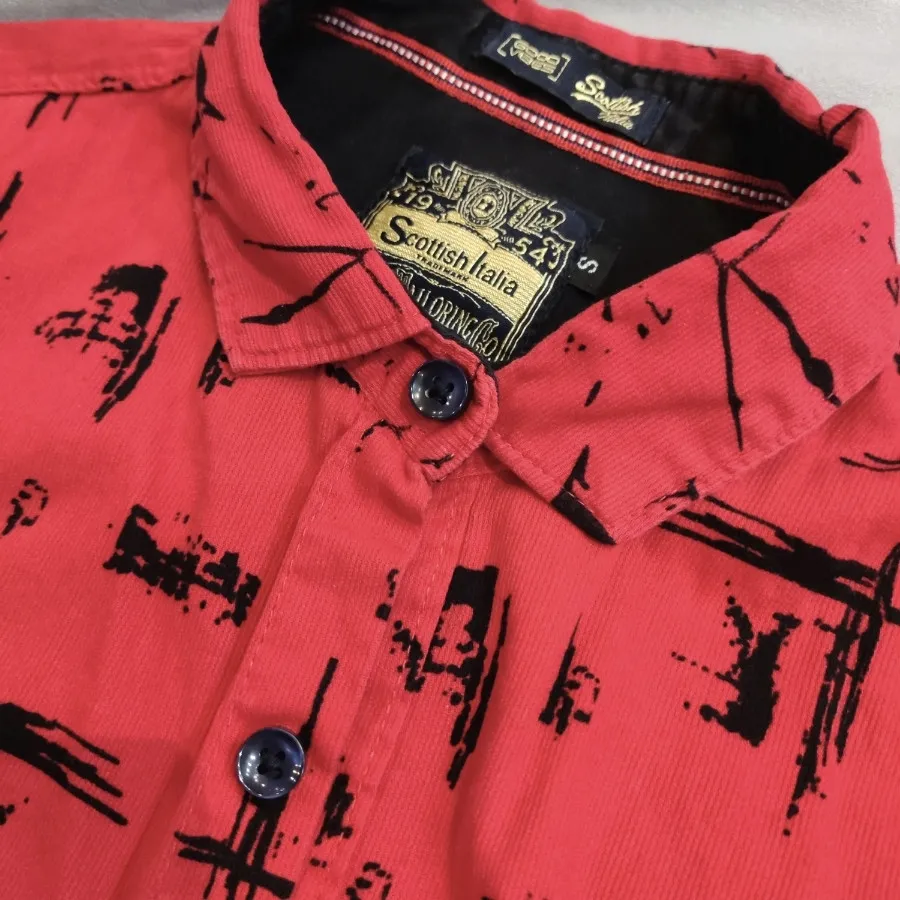 شومیز مخمل کبریتی