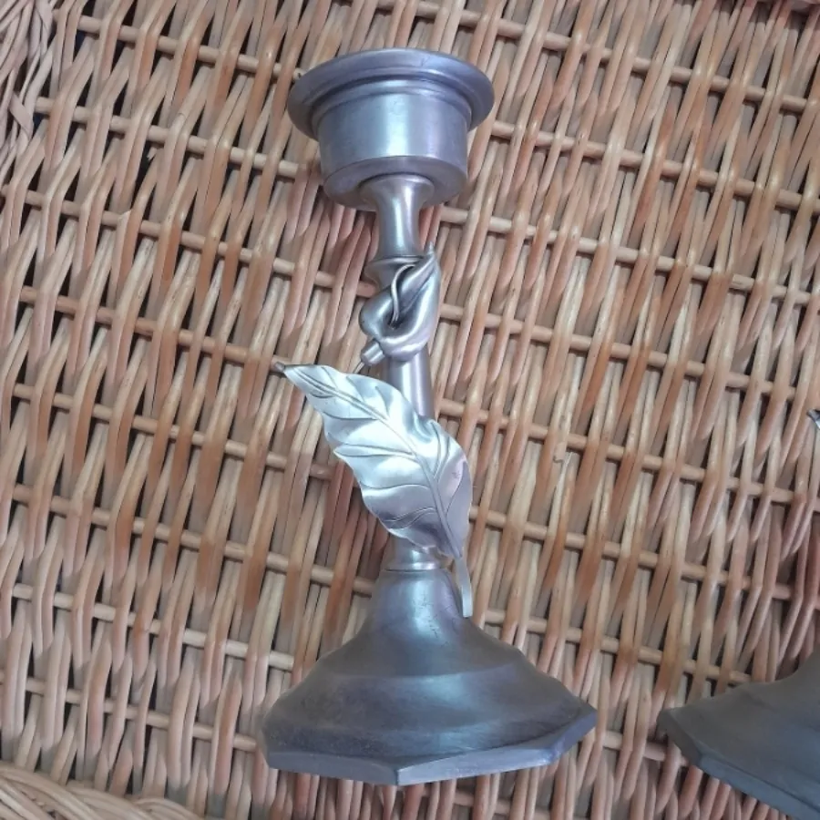 شمعدان پیوتر قدیمی