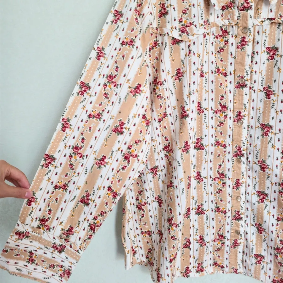 شومیز گلگلی وینتیج