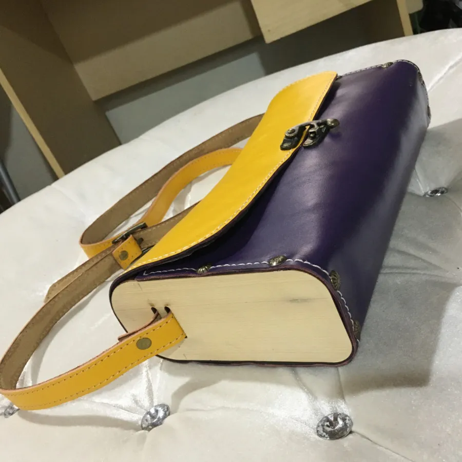 کیف چرم دست دوز