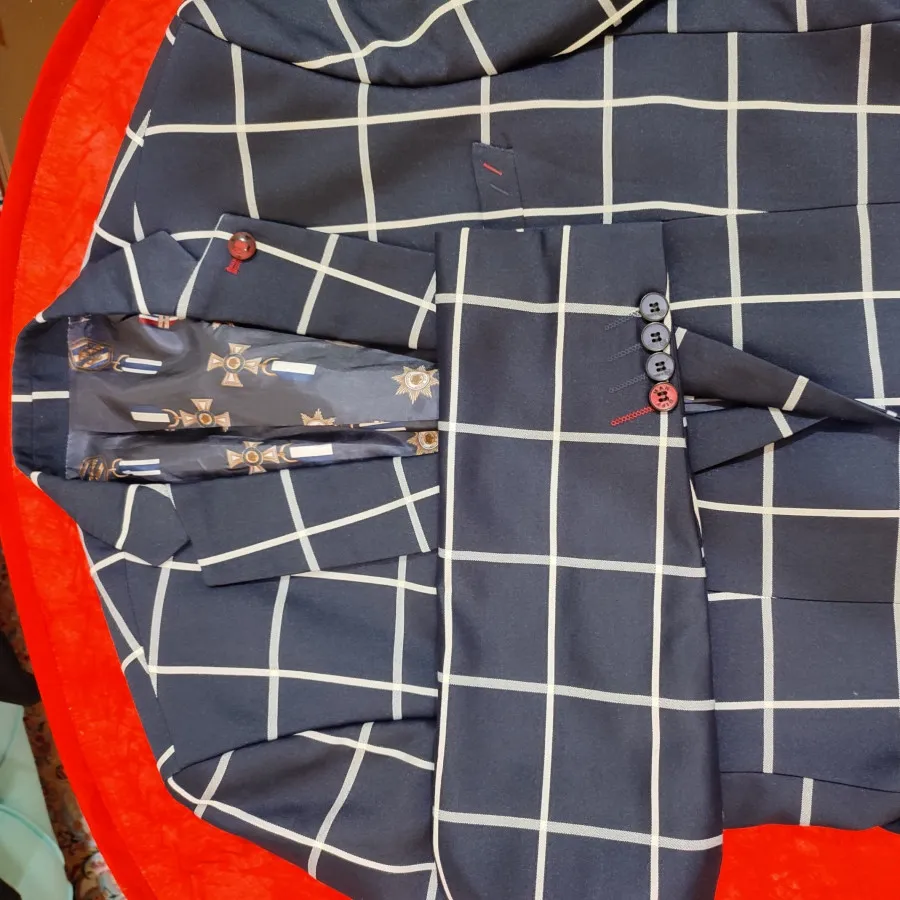 کت مردانه چهارخونه