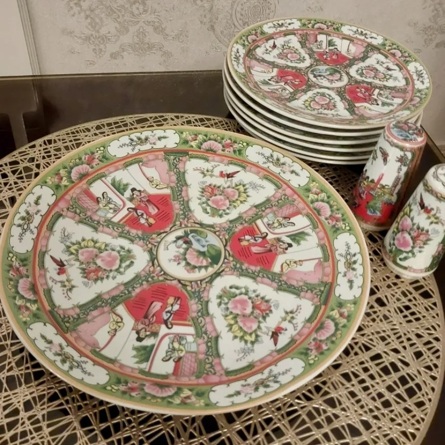 ست خیارخوری گل مرغی