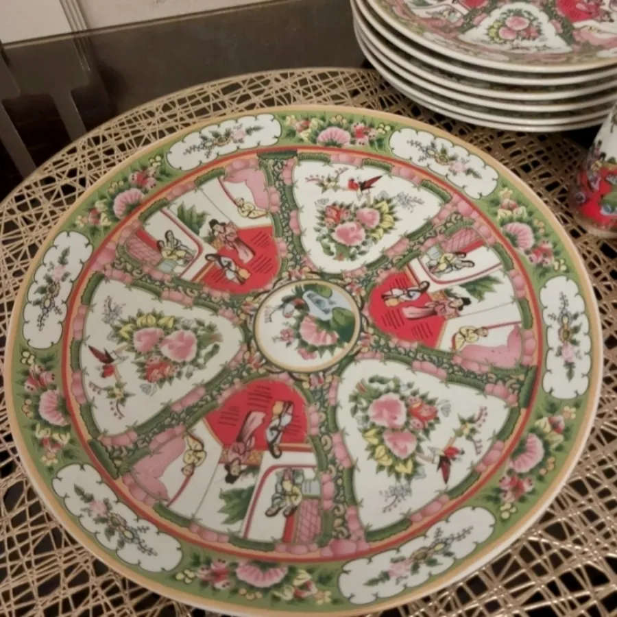 ست خیارخوری گل مرغی