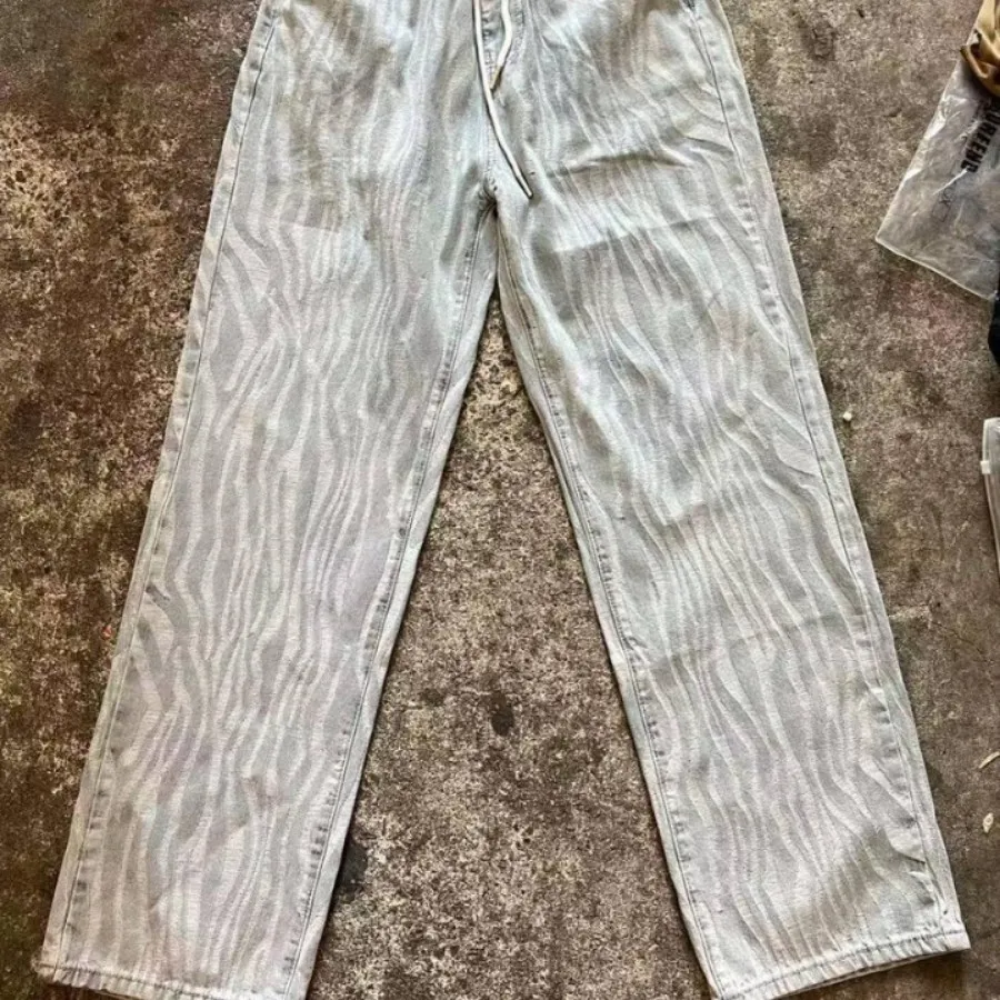 شلوار طرح دار