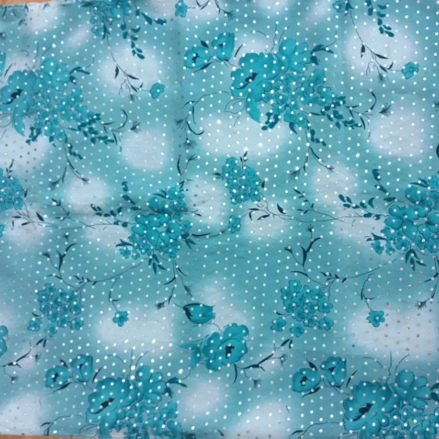 پارچه فیروزه ای شومیز