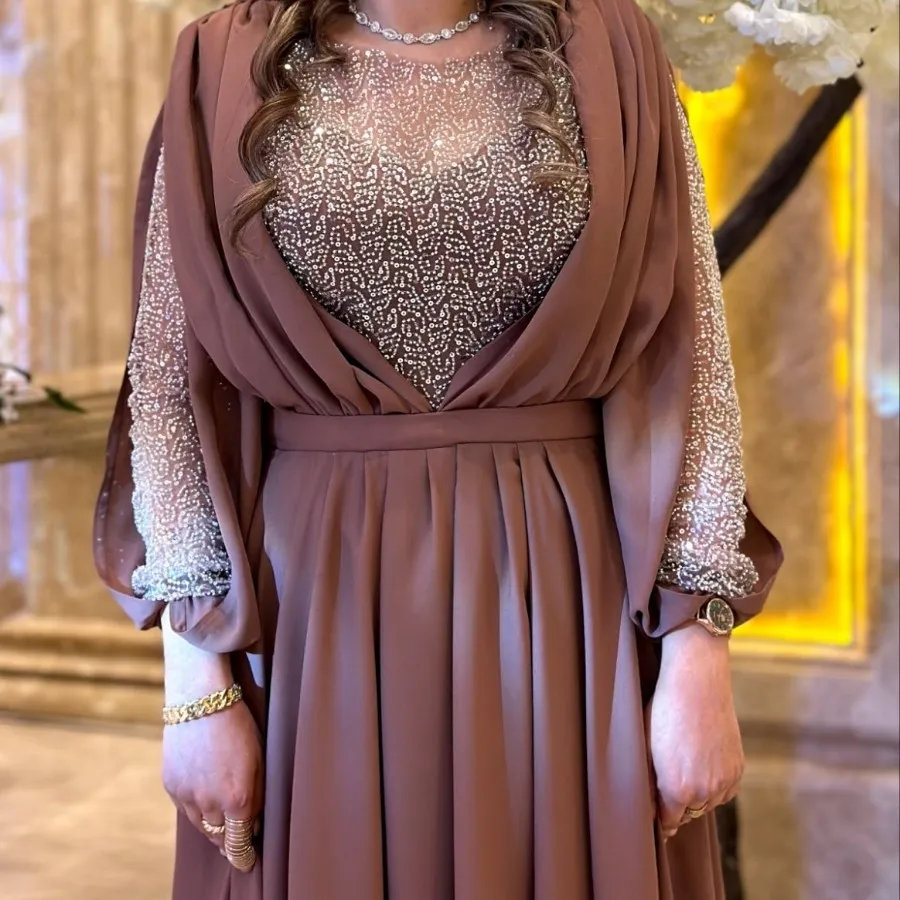 لباس مجلسی با شال ست