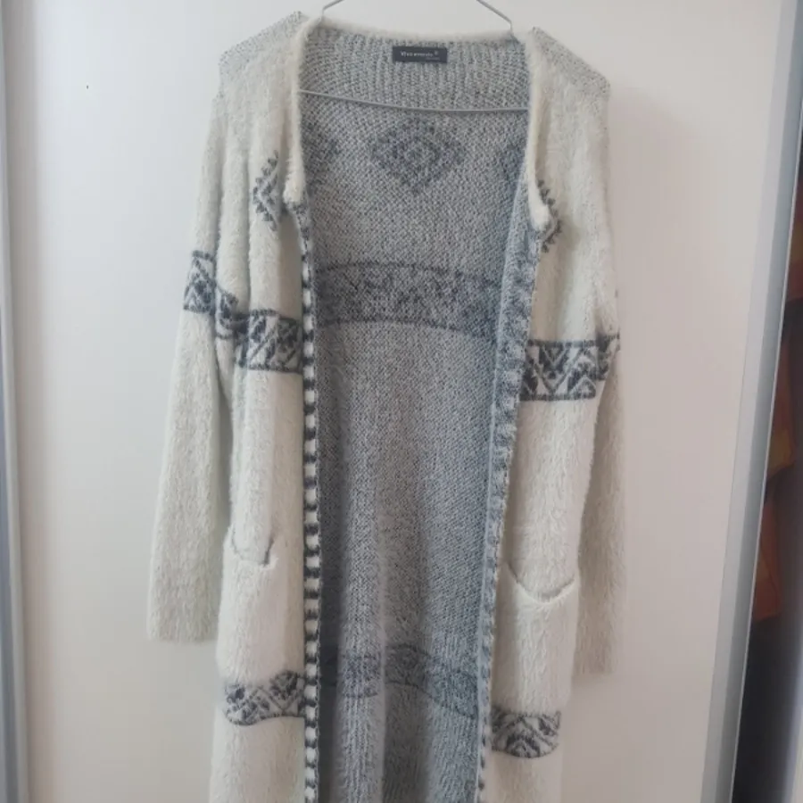 مانتو موهر دو جیب با شال