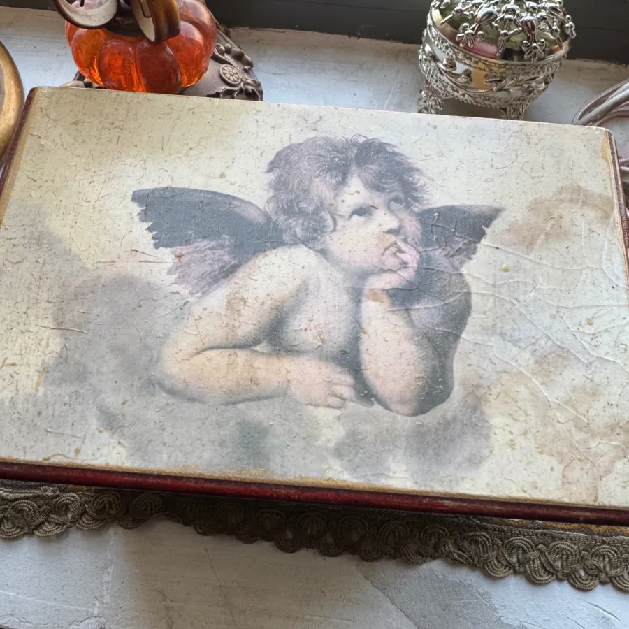 جای جواهر چوبی فرشته