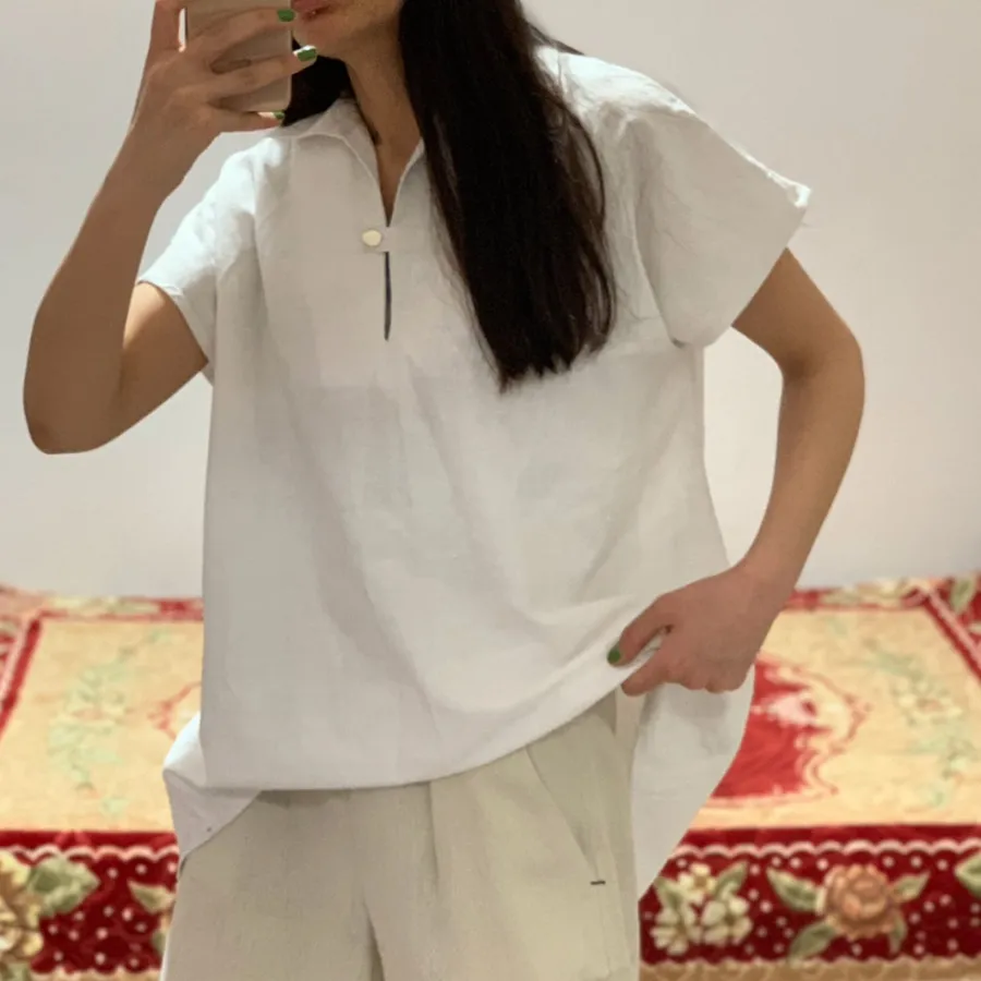 بلوز لینن خارجی