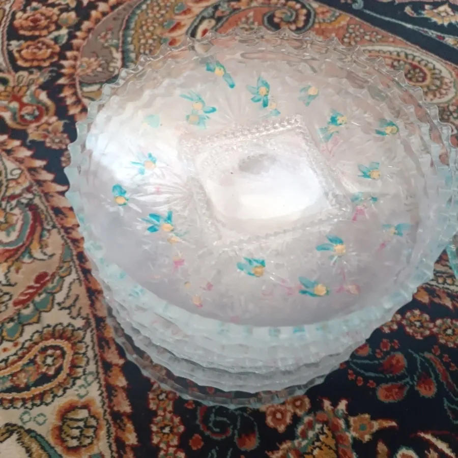 ست ظروف شیشه ای