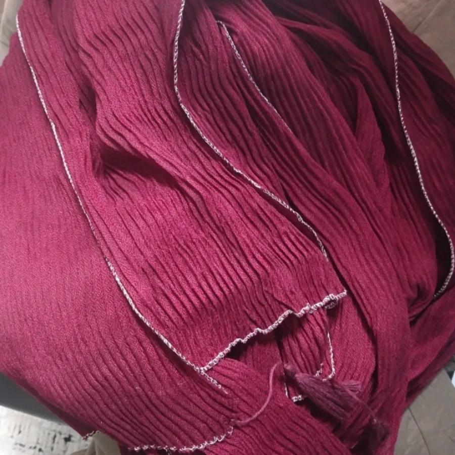 شال زرشکی نو