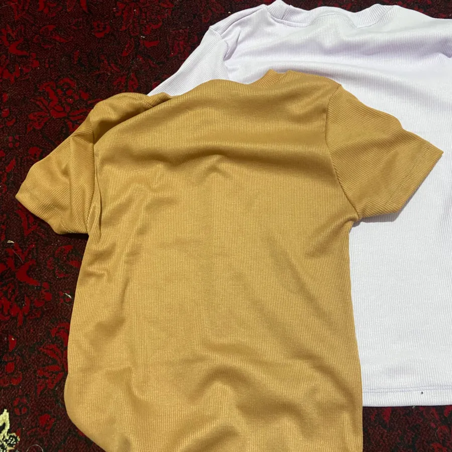 کراپ قهوه ای و یاسی