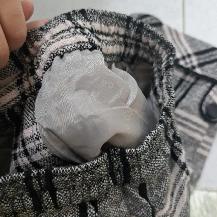 شلوار آستردار پارچه پاییز