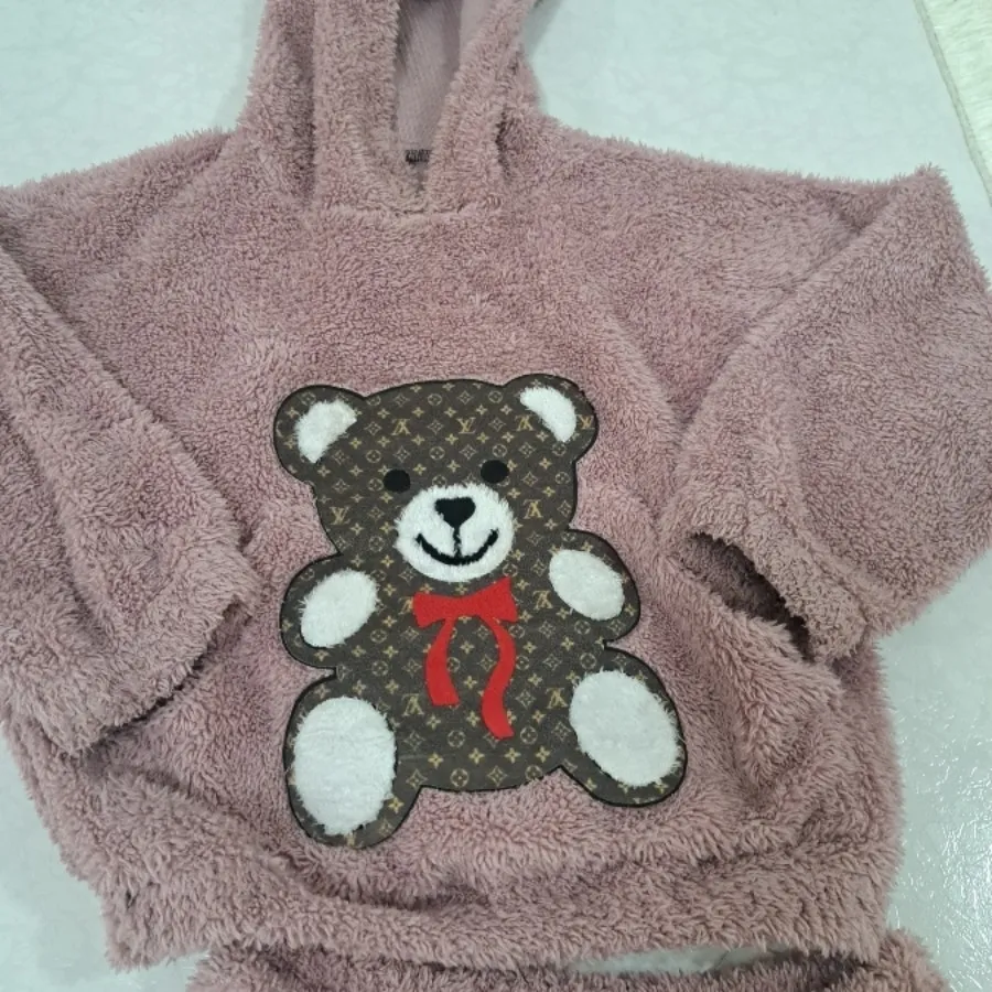 ست تدی صورتی کثیف