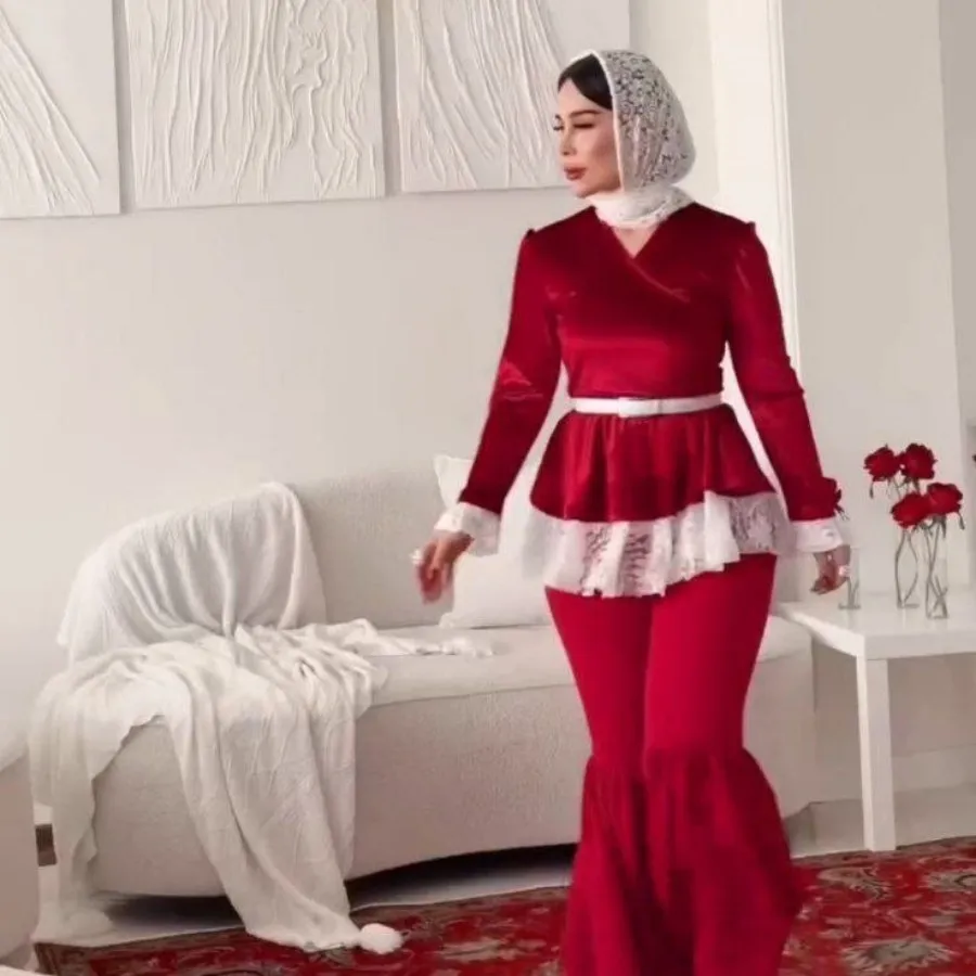 جلیقه شلوار شومیز