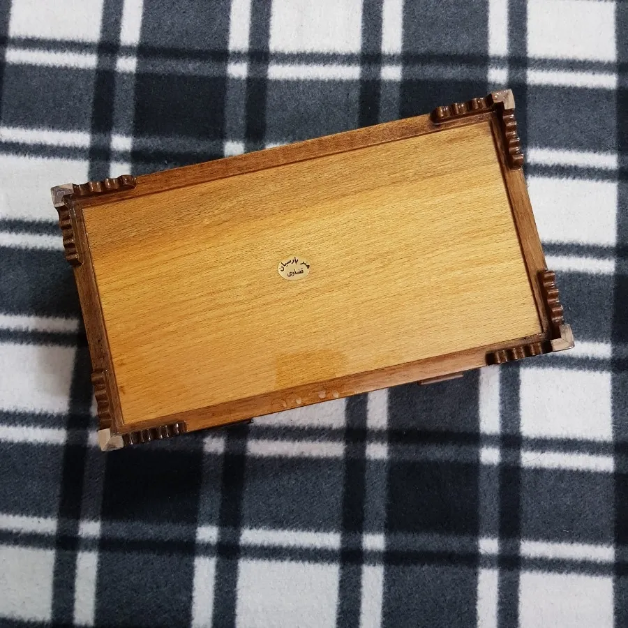 جعبه دستمال خاتم کاری