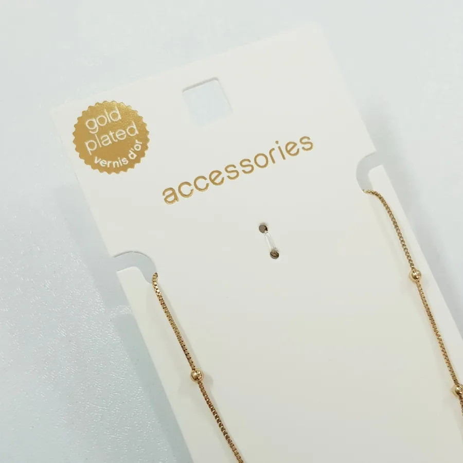 گردنبند آبکاری طلا خارجی