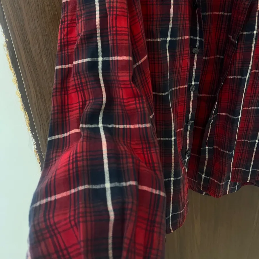 پیراهن چهارخونه پاییزه