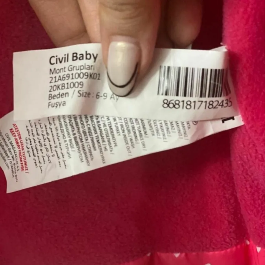 کاپشن ترک بچه گانه