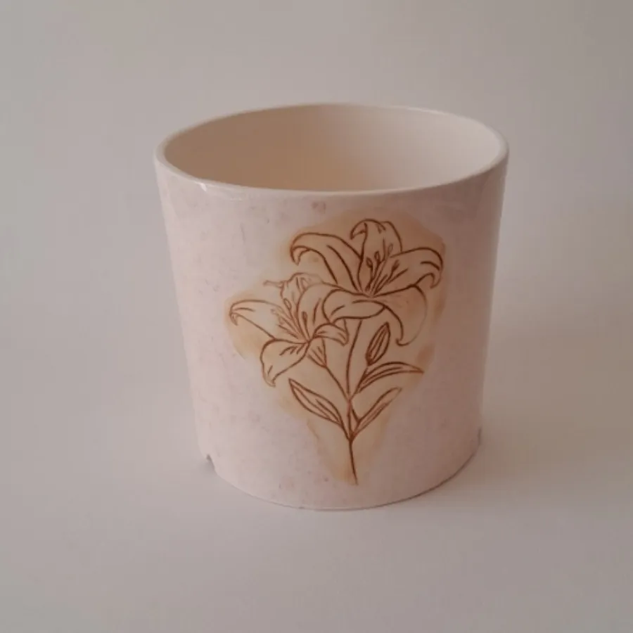 گلدان سرامیکی دستساز